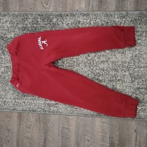 Alabama Crimson Tide girls Large 10/12 sweat pants with pockets
